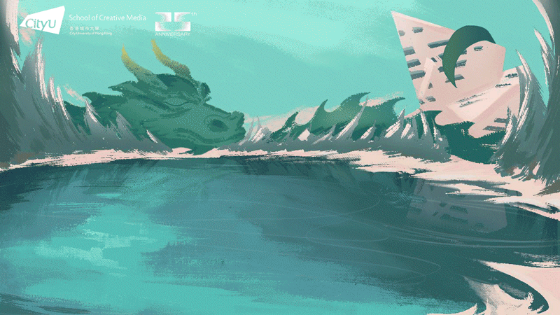 SCM 2023 Christmas Card Winning Design - Karina Duisenova (BACM Student)