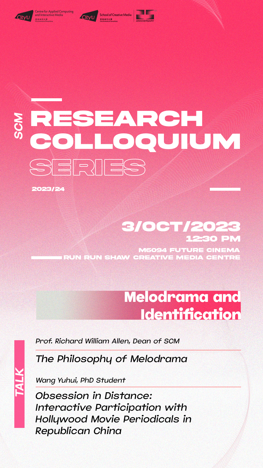 1st SCM Research Colloquium 2023/24