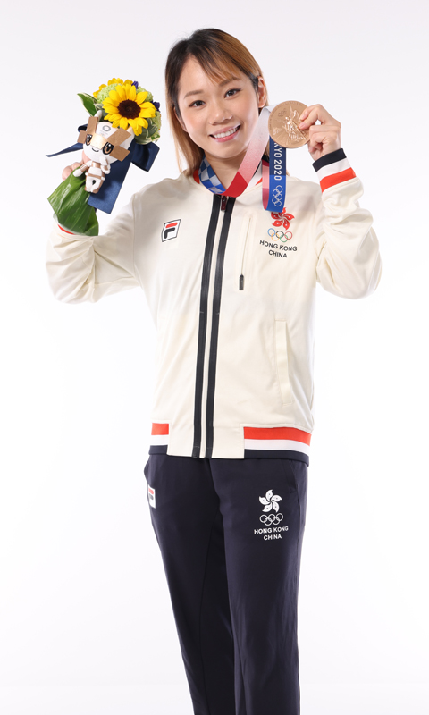 Congratulations to BScCM Alumna LAU Mo-sheung Grace on Winning the Bronze Medal in Karate (Kata) at the Tokyo Olympics