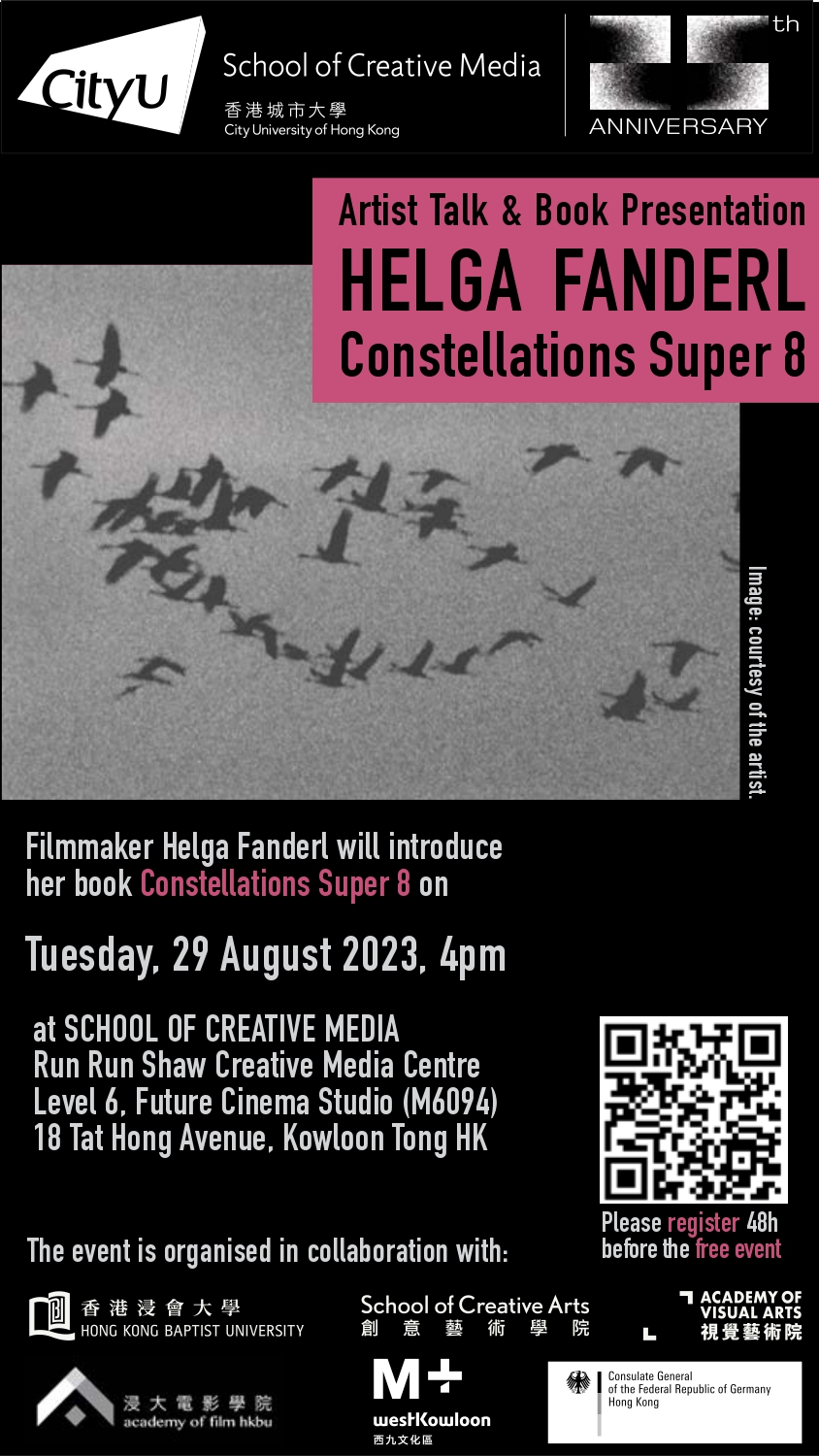 Artist Talk & Book Presentation- Helga Fanderl Constellations Super 8