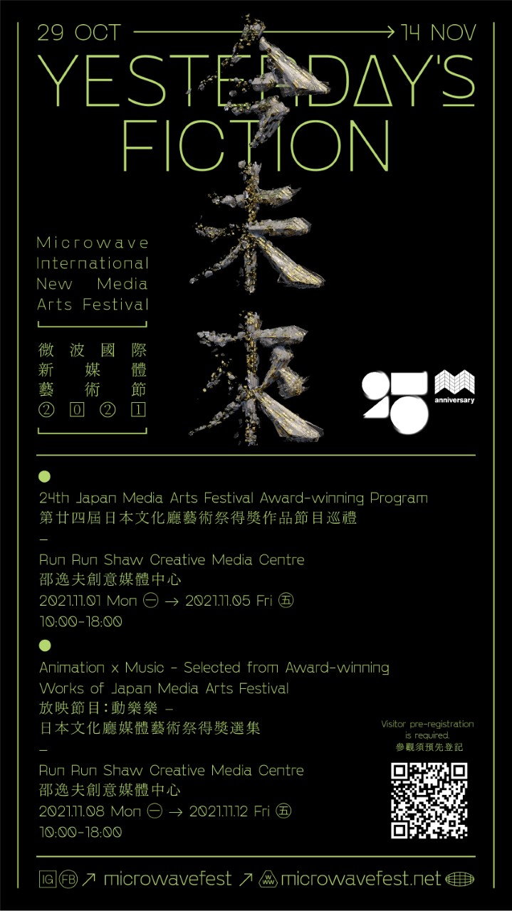 Microwave International New Media Arts Festival Hong Kong 2021 Screening Programmes 