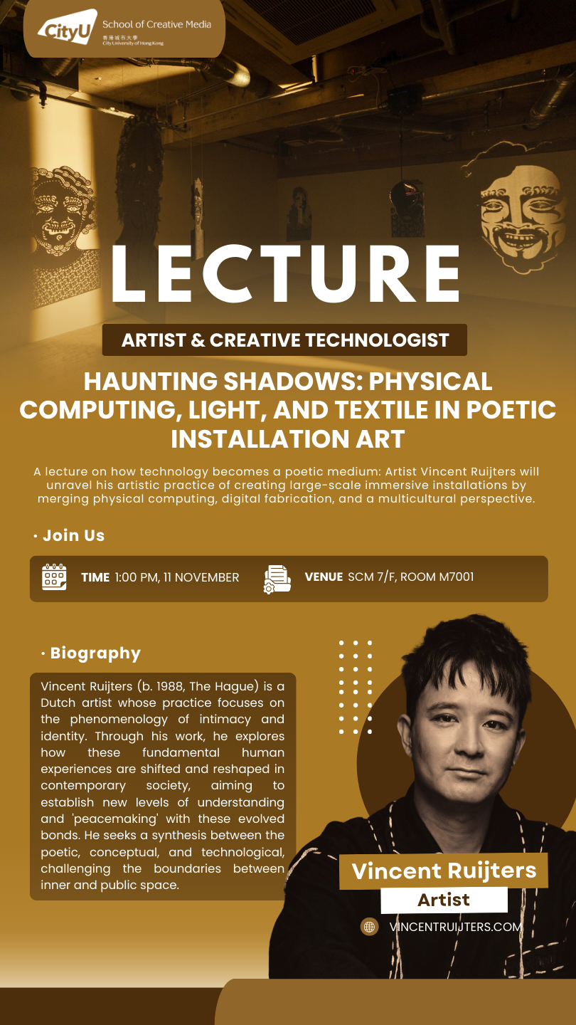 Haunting Shadows: Physical Computing, Light, and Textile in Poetic Installation Art