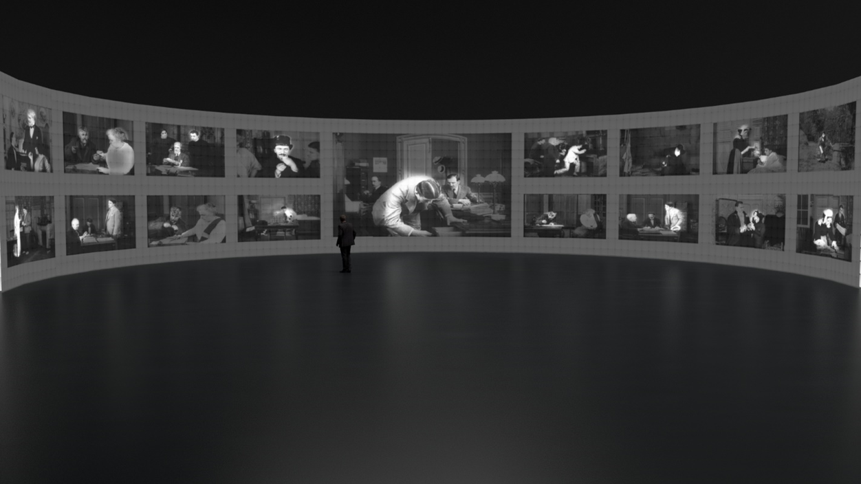 Images in the El Tanque Cultural Centre