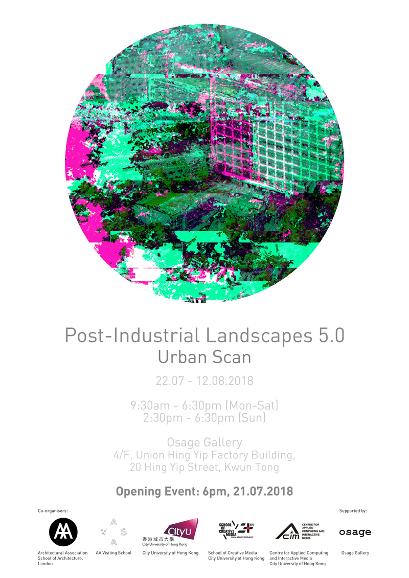 Post-Industrial Landscapes 5.0: Urban Scan Poster