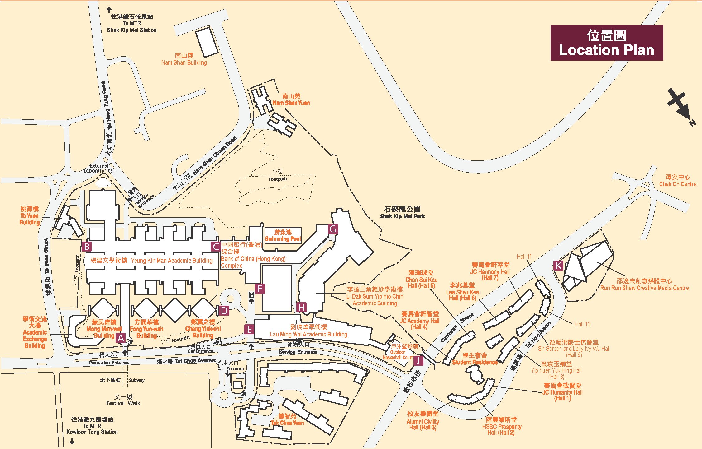 Campus map