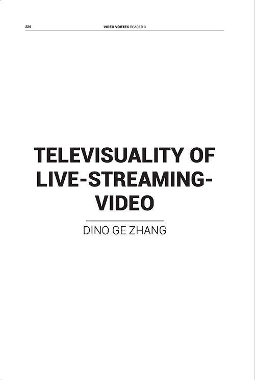 Dino Ge Zhang: Anthropology of Boredom and Livestream Studies 2