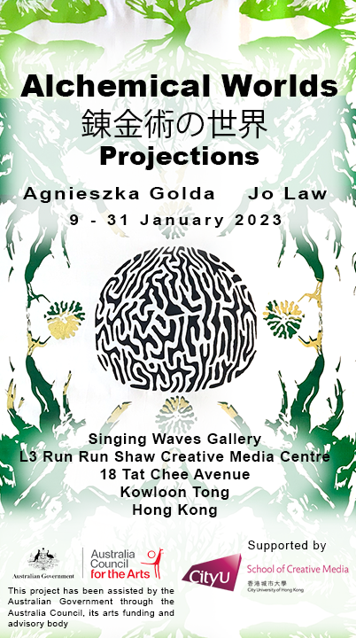Alchemical Worlds: Projections Poster