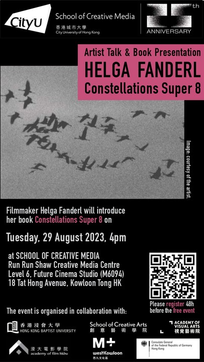 Artist Talk_Helga Fanderl poster