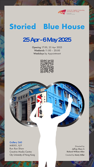 Storied Blue House poster
