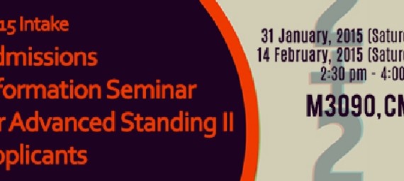 Admissions Information Seminar For Advanced Standing II Applicants