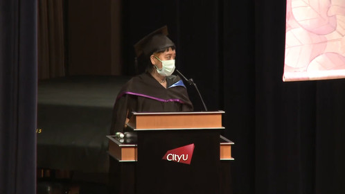 Address by the Undergraduate Representative, Miss Elizabeth Kezia Widjaja