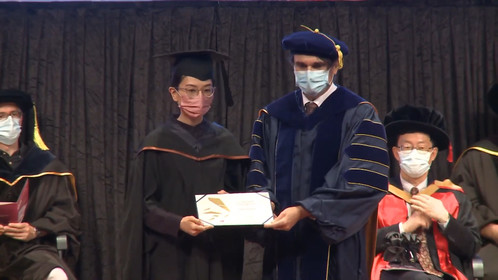 Student Award for Distinguished Service 2021 (Postgraduate), Miss Chan Clair Ka-Kiu