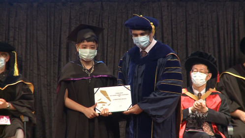 Student Award for Outstanding Academic Achievement 2021 (BAS), Miss Widjaja Elizabeth Kezia